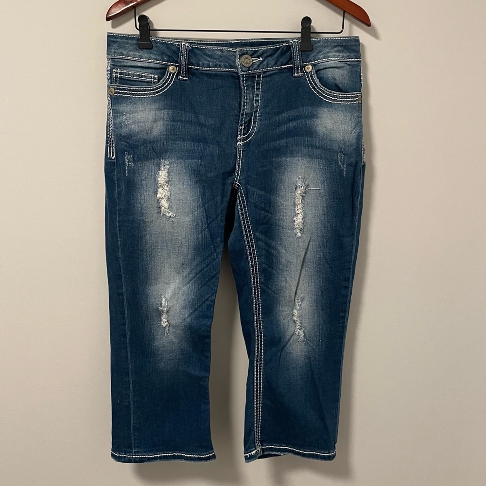 Denim Capri